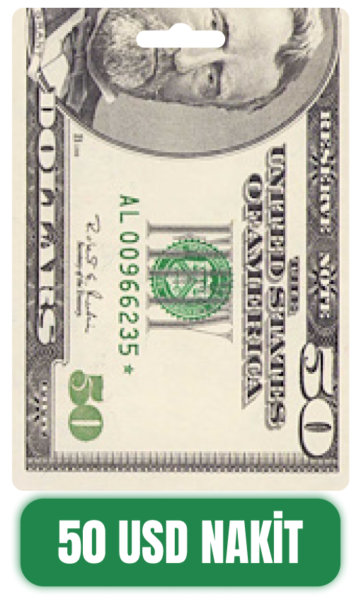 50 USD NAKİT
